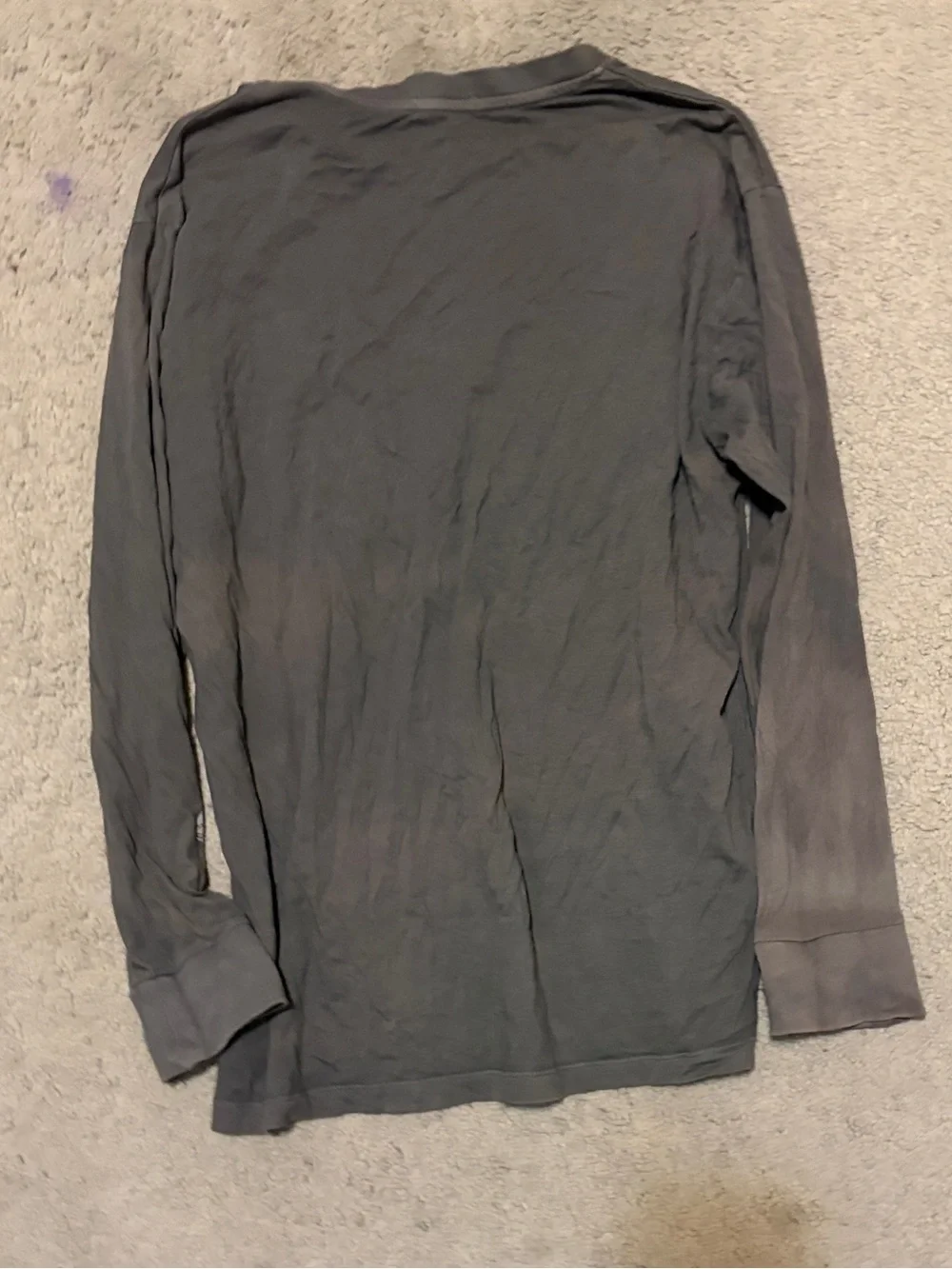 Graphic Long-Sleeve Kids Tee - Charcoal 'Happy Trails' - Picture 2 of 3